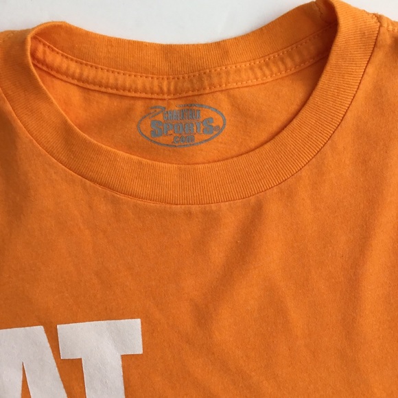 Eat Sleep Hockey Boy’s T-Shirt Short Sleeve Orange Size N/A - Picture 3 of 6